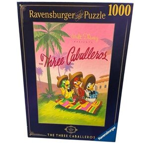 Ravensburger Disney The Three Caballeros 1000 Piece Jigsaw Puzzle Donald Duck